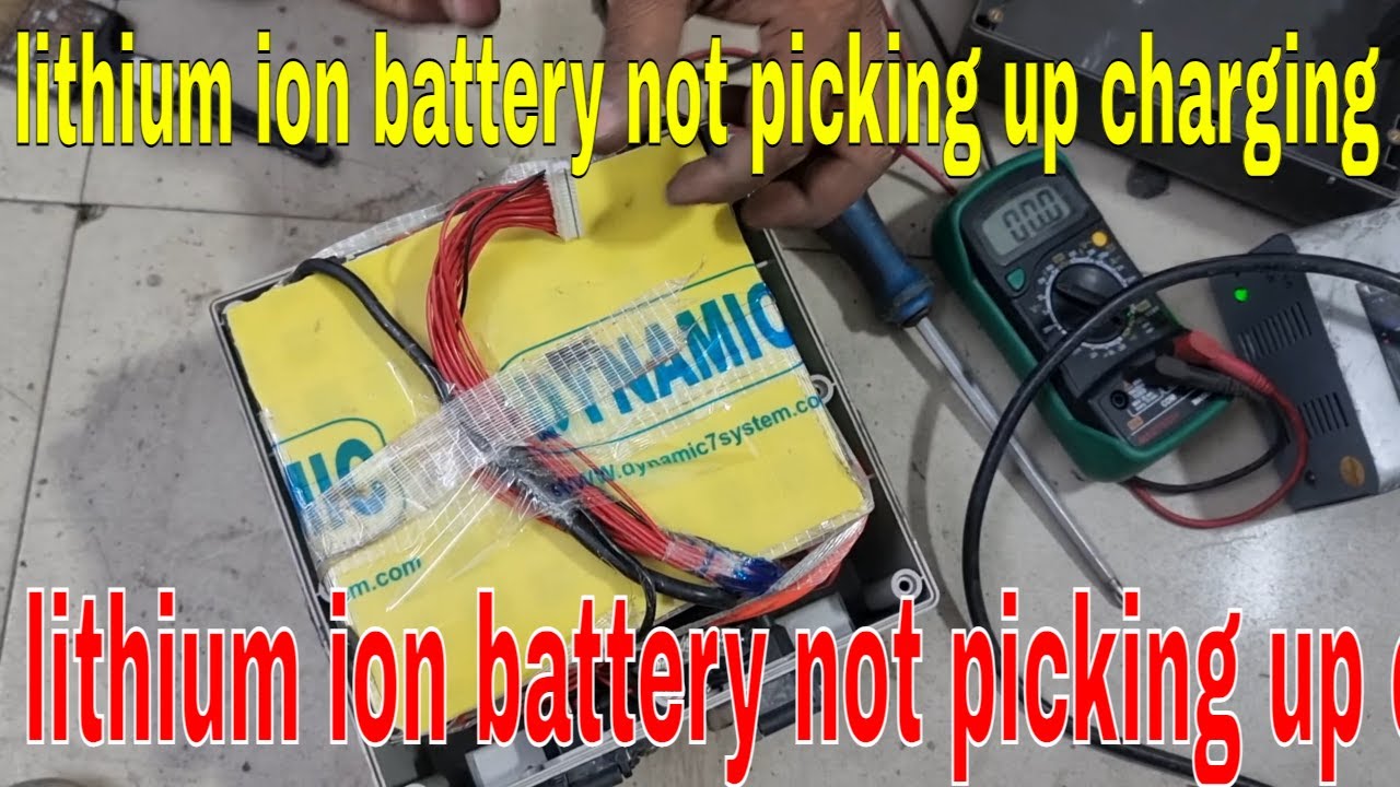 60v 22ah Lithium ion Battery Repair | Lithium ion Battery not Picking Up Charging | Reset BMS System