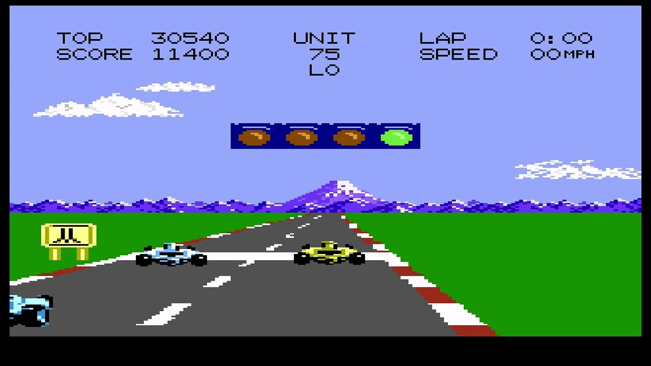Retrobat Driving Advent Show 2025 (ATARI 7800 Pole Position 2)