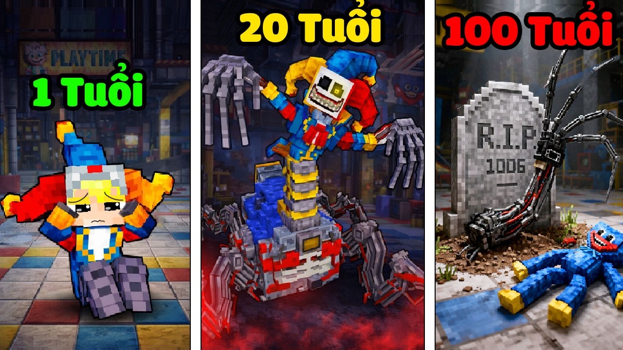 Nếu T&ocirc; G&agrave; 1006 C&oacute; Cuộc Sống Trong Minecraft!