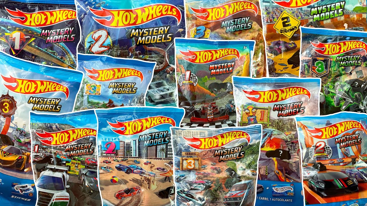 Открываем 123 загадочные модели Hot Wheels!
