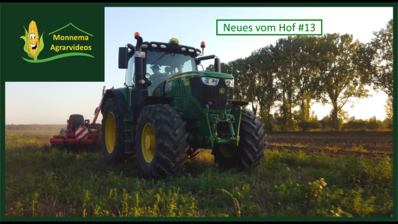 Neues vom Hof #13| 1.Stoppelsturz mit 6175R und Pöttinger Terra Disc 4001