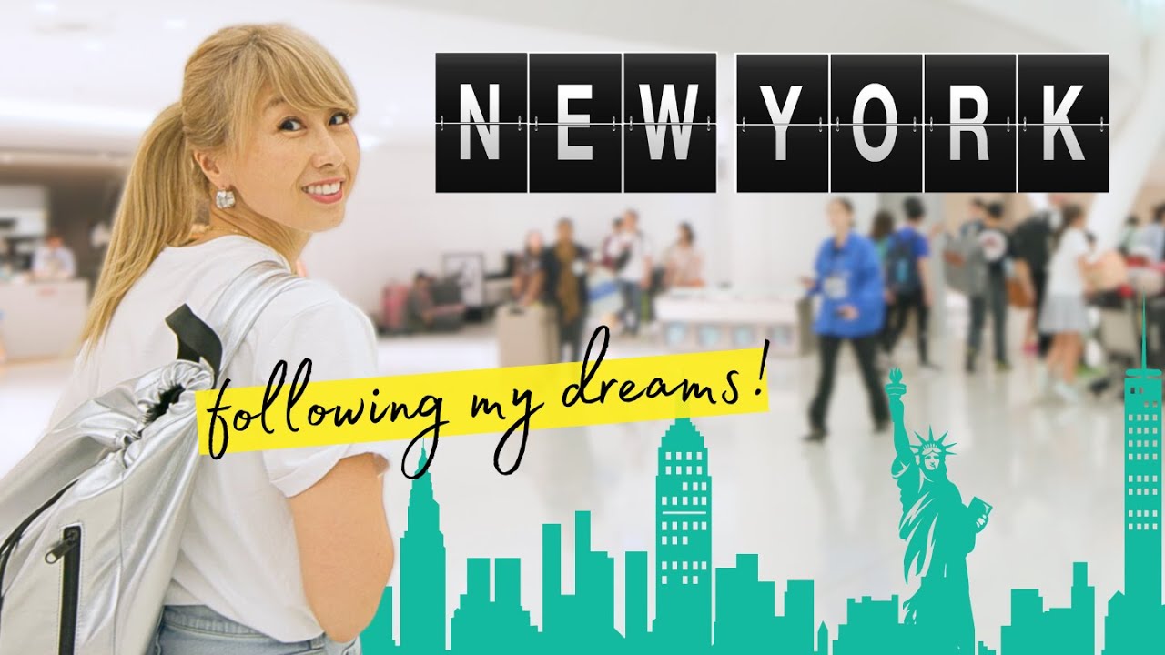 夢を叶えるためにニューヨークへ出発！Following my dreams and going to NYC🗽😆✨〔#1222〕