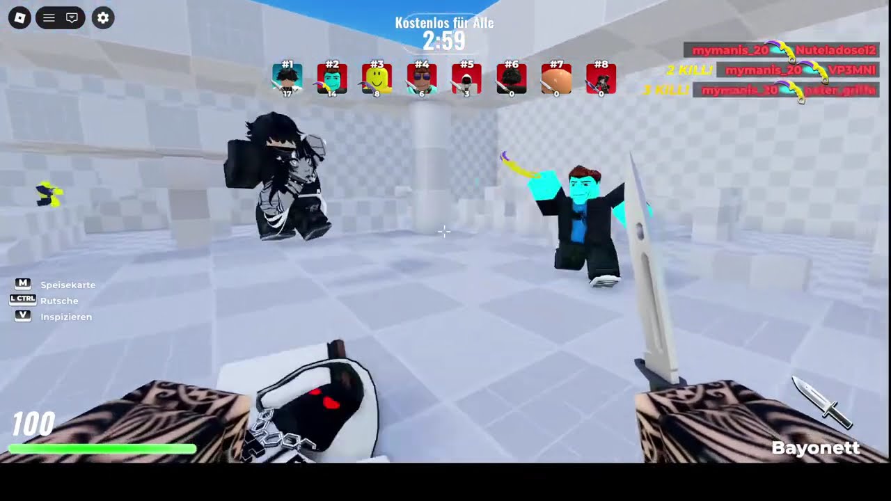 Roblox Knife Arena