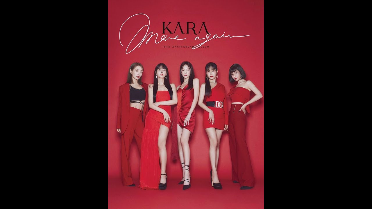 MOVE AGAIN - KARA (카라 / カラ) - HD Blu-ray -15TH ANNIVERSARY ALBUM (Japan Edition)
