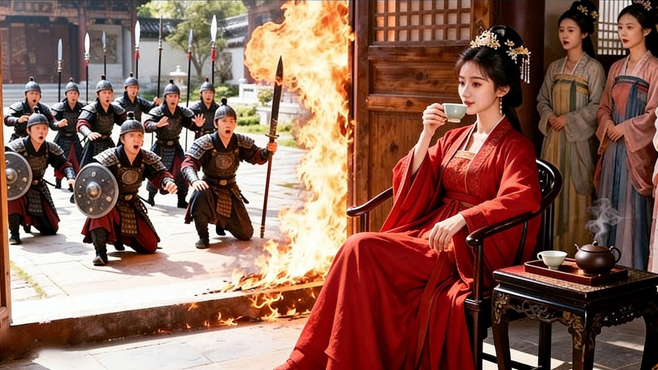侍衛嘲笑新王妃膽小無能，誰知她一個動作，全府侍衛瞬間跪地！王爺當場護妻！