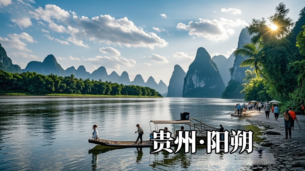 来桂林阳朔一定要去兴坪，这里是二十元背景取景地，真实画面真的太美了【行走世界的北京老刘】