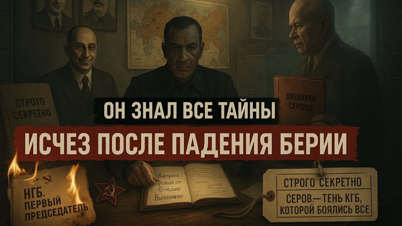 Верховный шпион СССР! Он был посвящен во все тайны Сталина и Берии, но в итоге поплатился