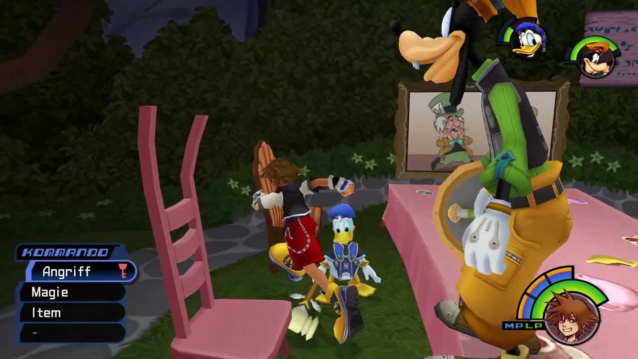 KINGDOM HEARTS HD 1.5 ReMIX Teil 7 Der Boss in Wunderland