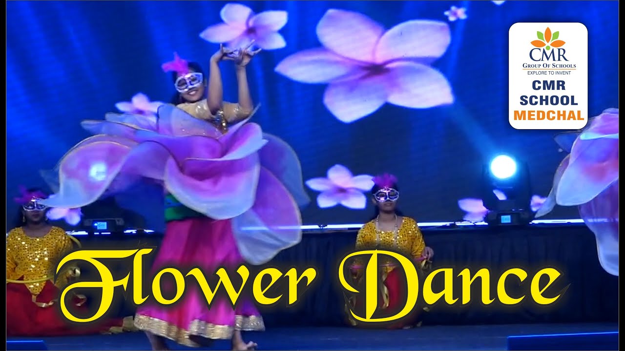 Flower Dance by Girls of Grade 7th & 8th Students || Annual Day || CMR School Medchal