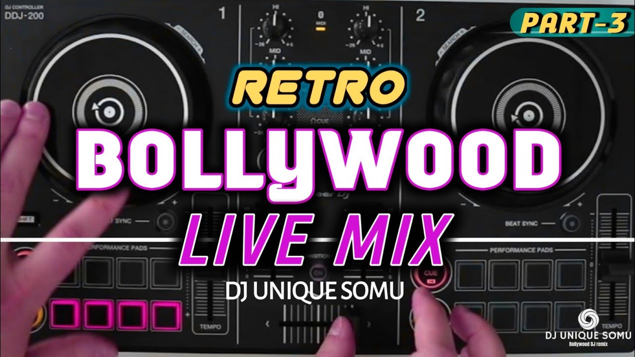 NONSTOP BOLLYWOOD RETRO MASHUP MIX 2024| BOLLYWOOD 90'S SONGS MIX 2024 || MIX BY-DJ UNIQUE SOMU