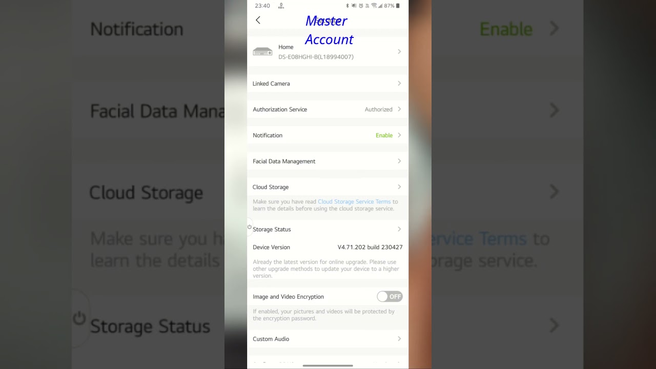 Hik-connect App Unbind device  #hikconnect #hikconnectapp