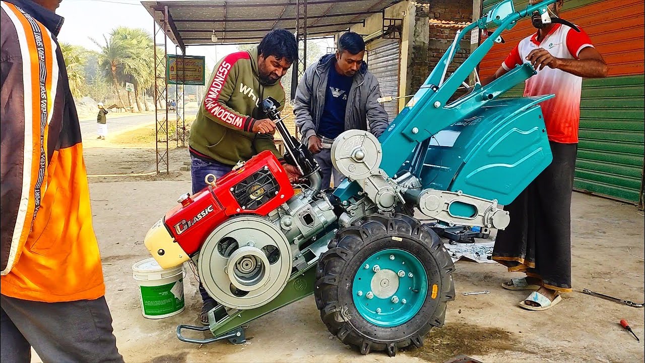 New power tiller arranged in a short time,best power tiller in quality and price,power tiller status