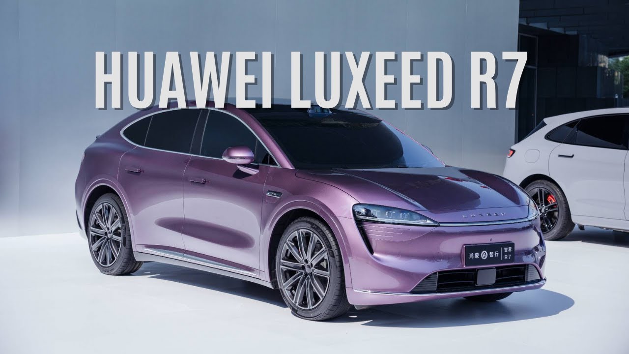 Huawei Luxeed R7 vs Tesla Model Y: The Ultimate EV Showdown at Zhuhai CEC!