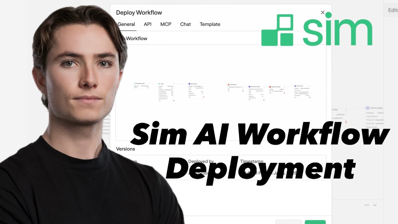 Sim AI Tutorial for Beginners: Deploying Workflows