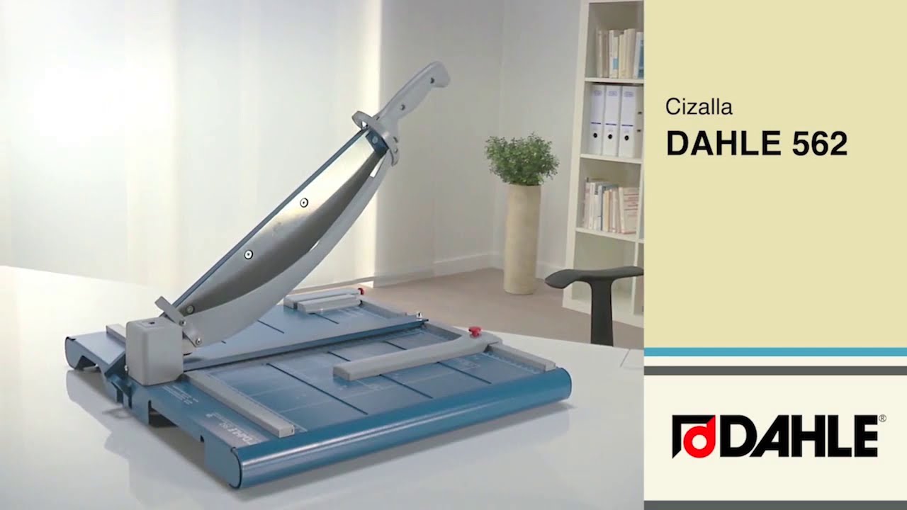 Cizalla de palanca Dahle 562 con indicador de corte láser