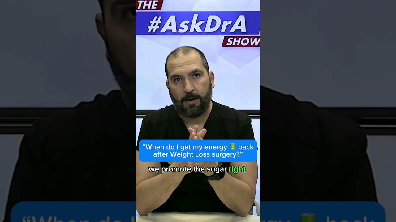 &ldquo;When do I get my #Energy back after #WeightLoss #Surgery?&rdquo; #AskDrA #BariatricSurgery #Wls #Vsg