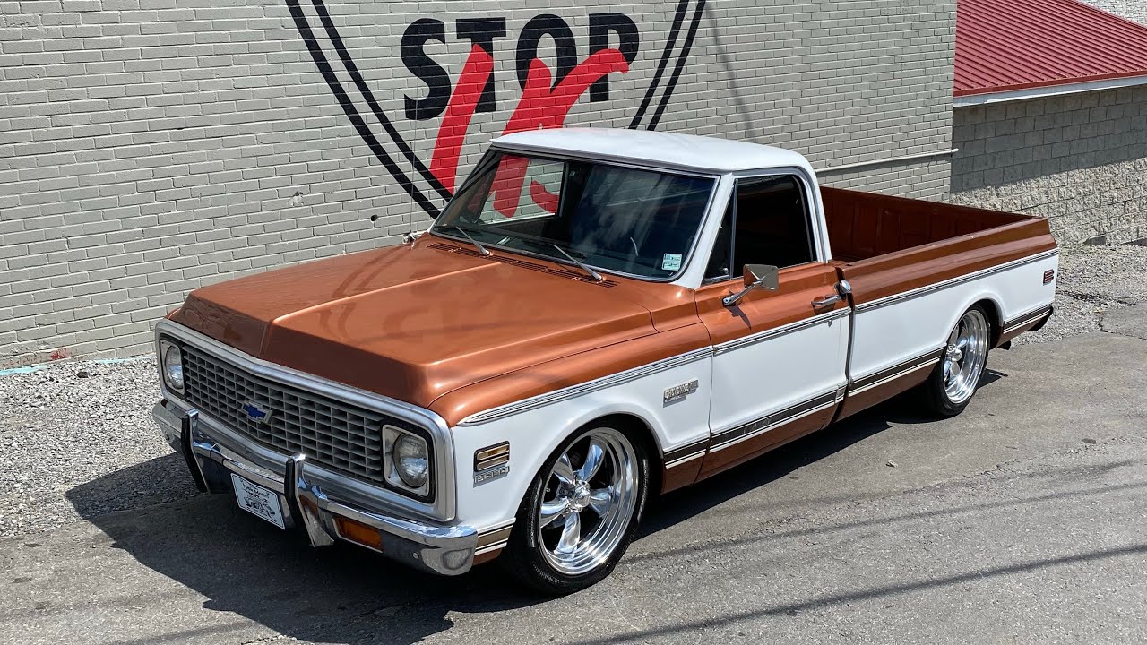 Test Drive 1972 Chevrolet C-10 Cheyenne Super LWB SOLD $24,900 Maple Motors #1811