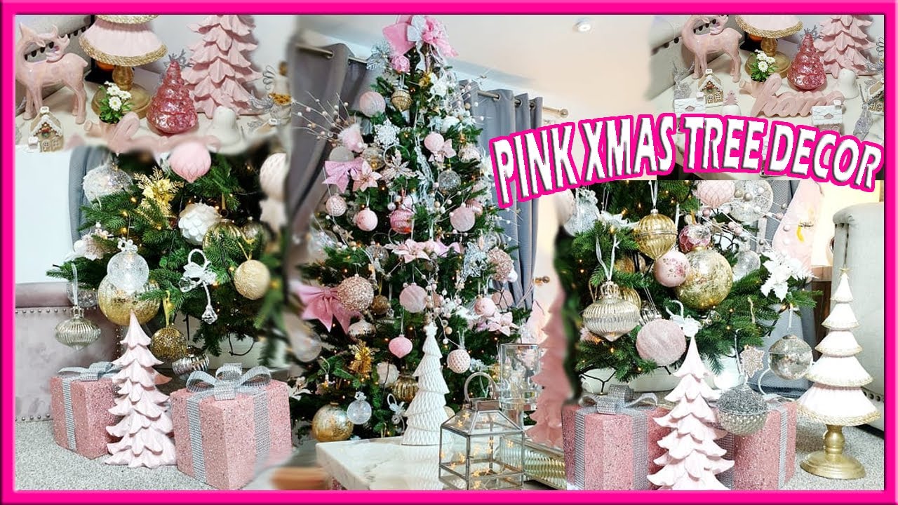 How To Decorate Xmas Tree Pink And Silver Elegant Decor Am I Too Late For Christmas Decorating ?