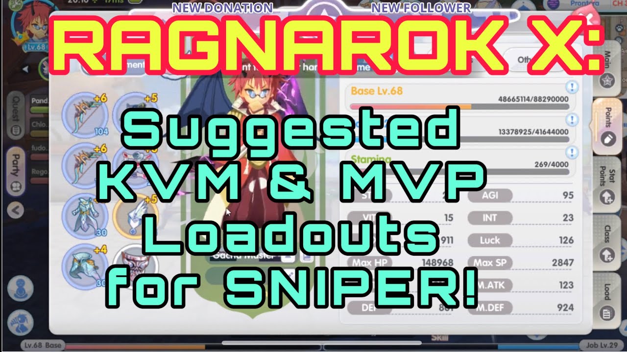 ROX | Updated: SNIPER KVM & MVP Loadouts! UNLI STUN & Semi-Crit/Pen Build!