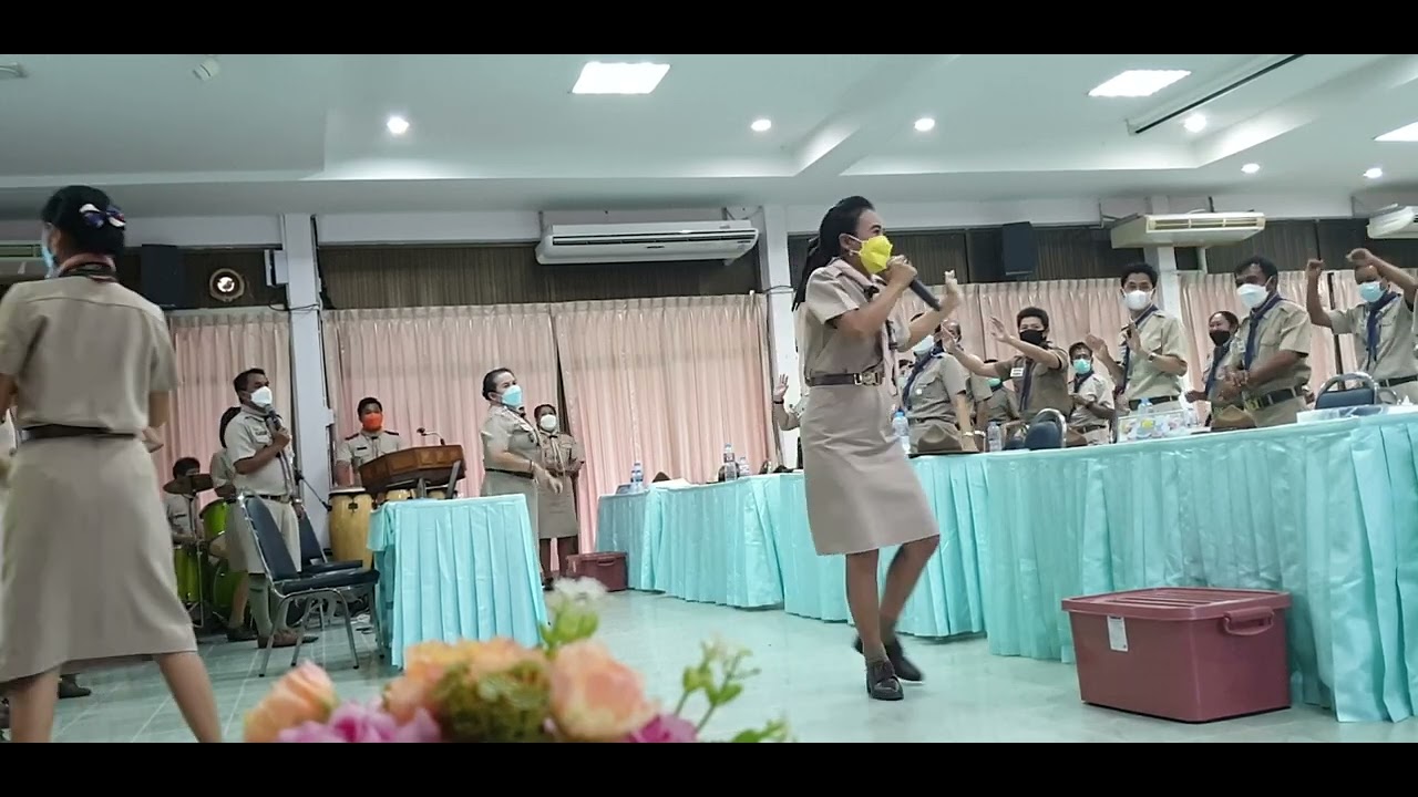 บันเทิง..ครูแอน พรรณพิมล จันทร์กลับ จิตอาสาพระราชทานนครศรีธรรมราช รุ่นที่ 3  21มกราคม 2565