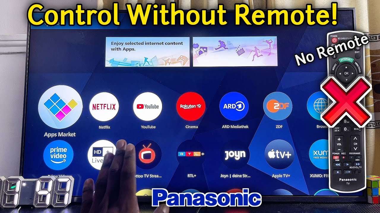 How to Control Panasonic TV without Remote