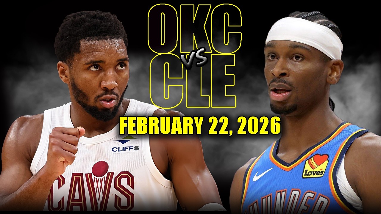 Oklahoma City Thunder vs Cleveland Cavaliers Full Game Highlights – February 22, 2026 | NBA Season