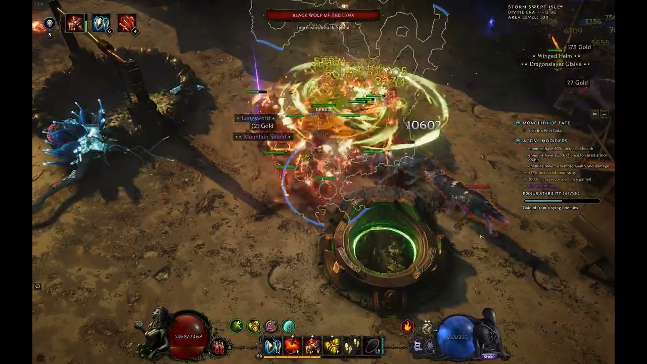 Lava Burst Forge Guard - 500 corruption - Last Epoch 1.3.6