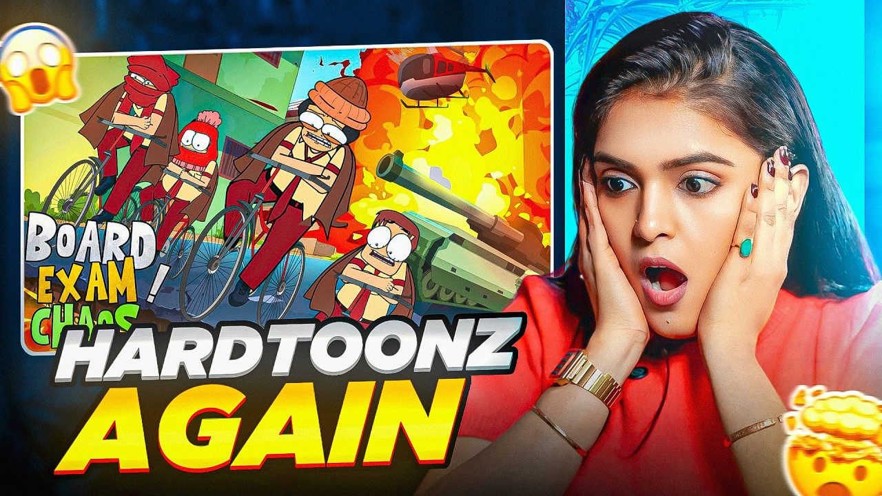 Exams Kab Chhodenge Peecha? 😭🔥 | Board Exam Reality Gone Crazy | ft.@Hardtoonz22 | Reaction