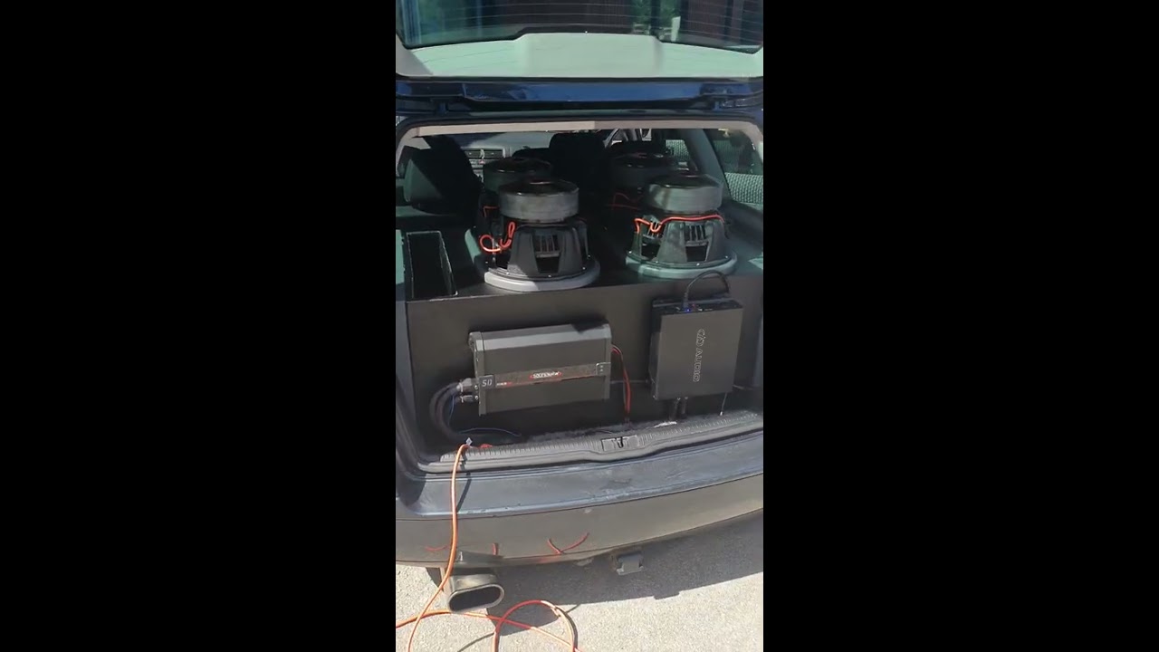 car audio bass subwoofer اقو سيستم صوت ljudbil 🔊🇸🇪🤯