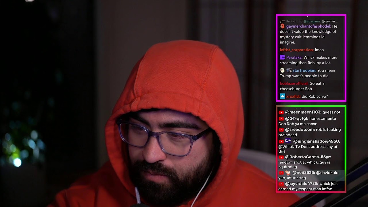 A nice, midnight chat with Rob Noerr re recent events -- peaceful