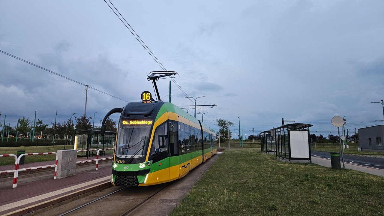 MPK Poznań - 🚊16 🔀 (Kabina) | Moderus Gamma LF 02 AC #629