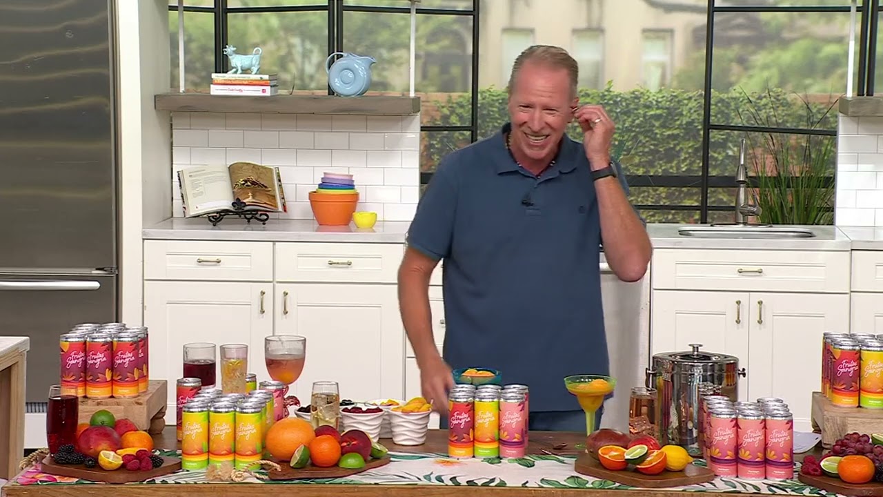 Vino Voyage Frutas Sangria (12) 250 ml Can of Sangria Wine on QVC