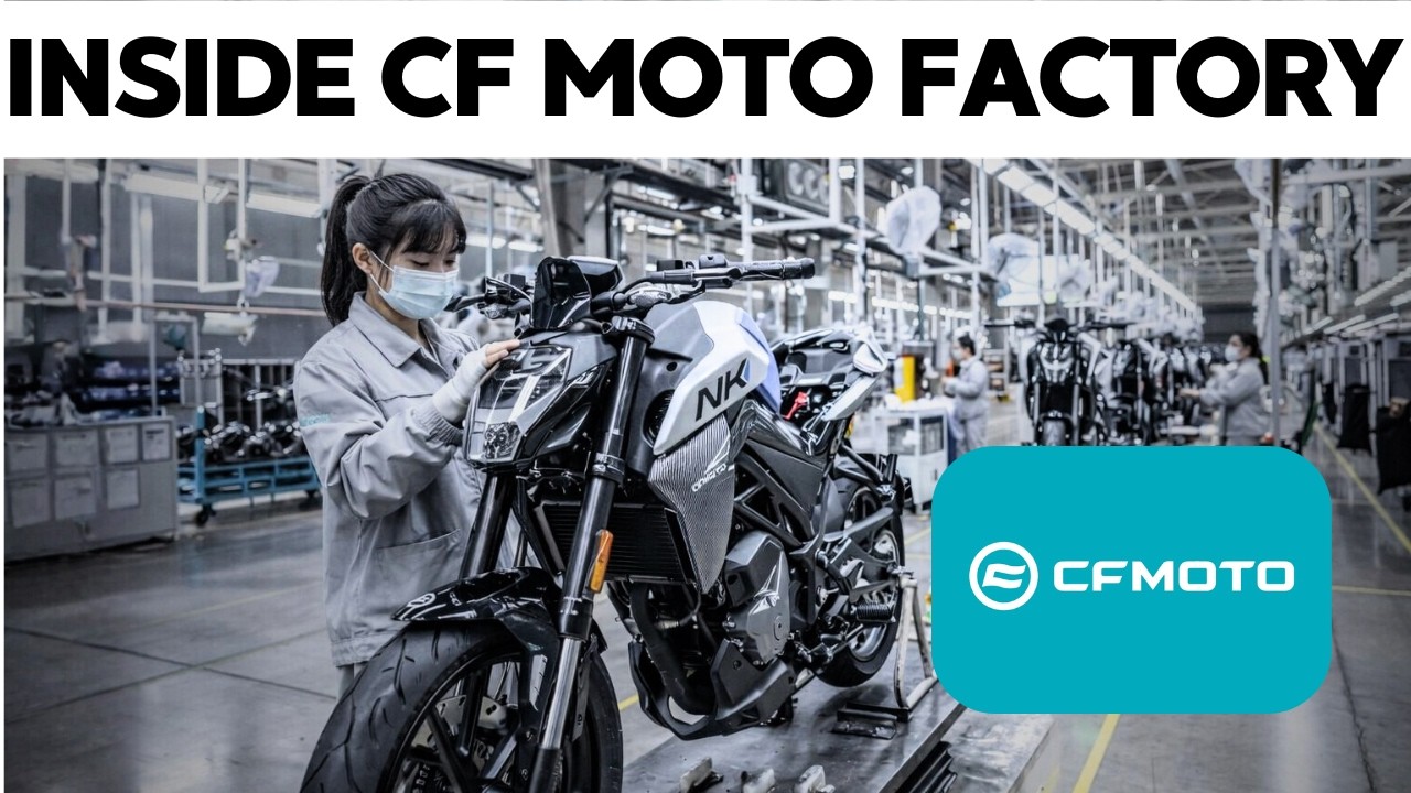 Inside the CF Moto Factory That is Challenging Japanese Bike Giants