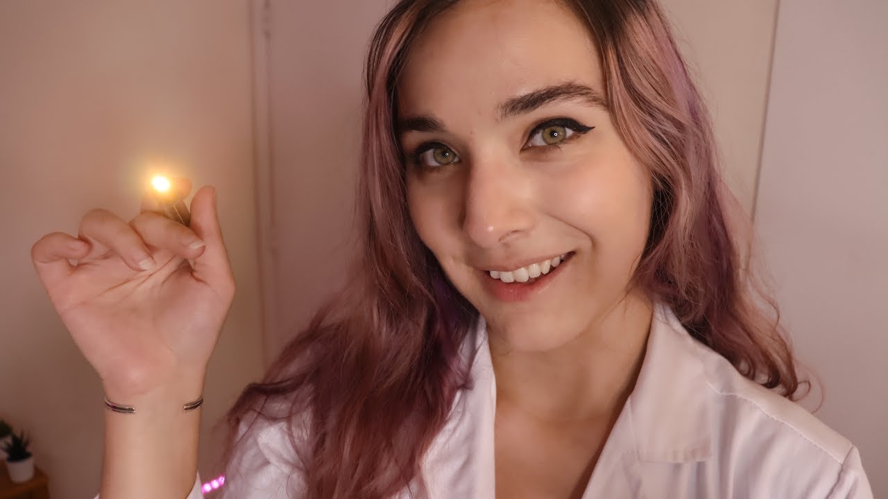ASMR | Inaudible Unintelligible Cranial Nerve Exam Roleplay