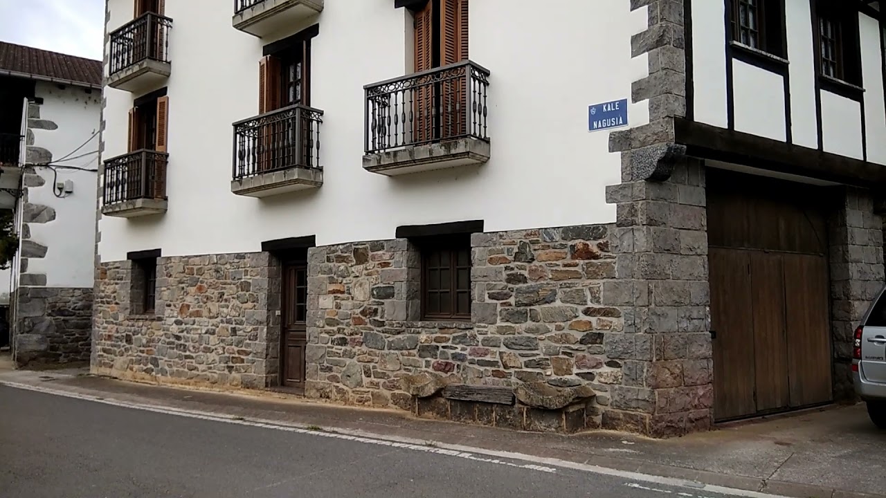Very cute beautiful village on the mountain of Spain. Goizueta