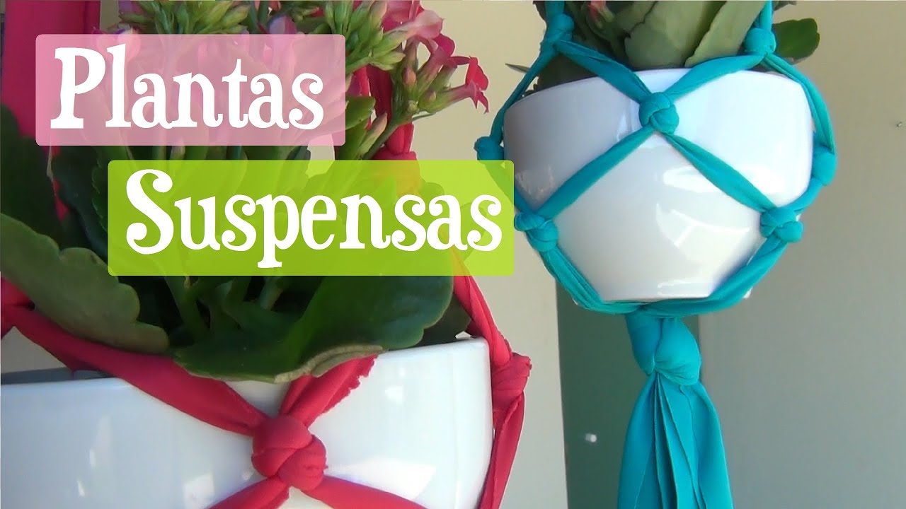 DIY Plantas Suspensas Castroadas
