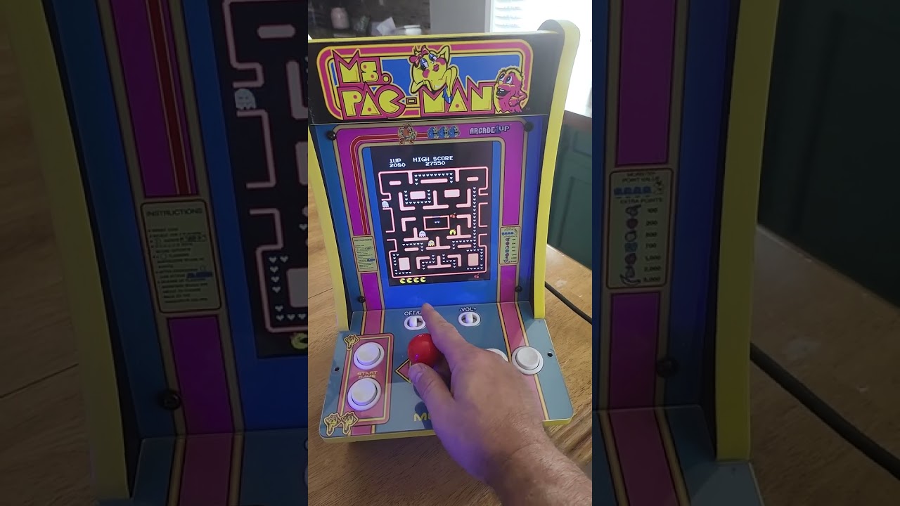 Arcade 1up counter cade mod added Jama cable system 30 in one.