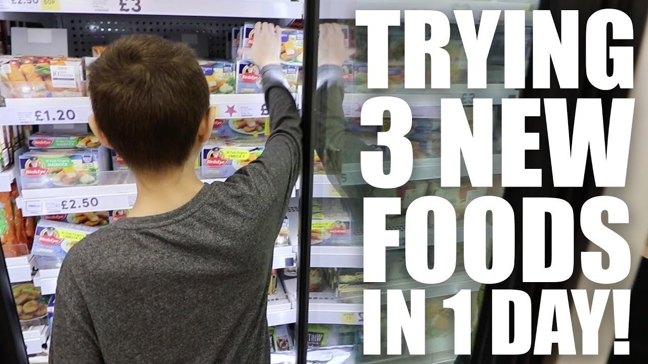 HE TRIED THREE NEW FOODS IN ONE DAY | AUTISM FAMILY VLOG