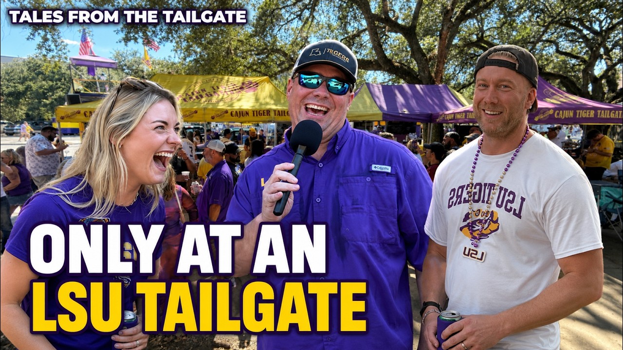 International Fans Experience LSU Tailgate Magic!