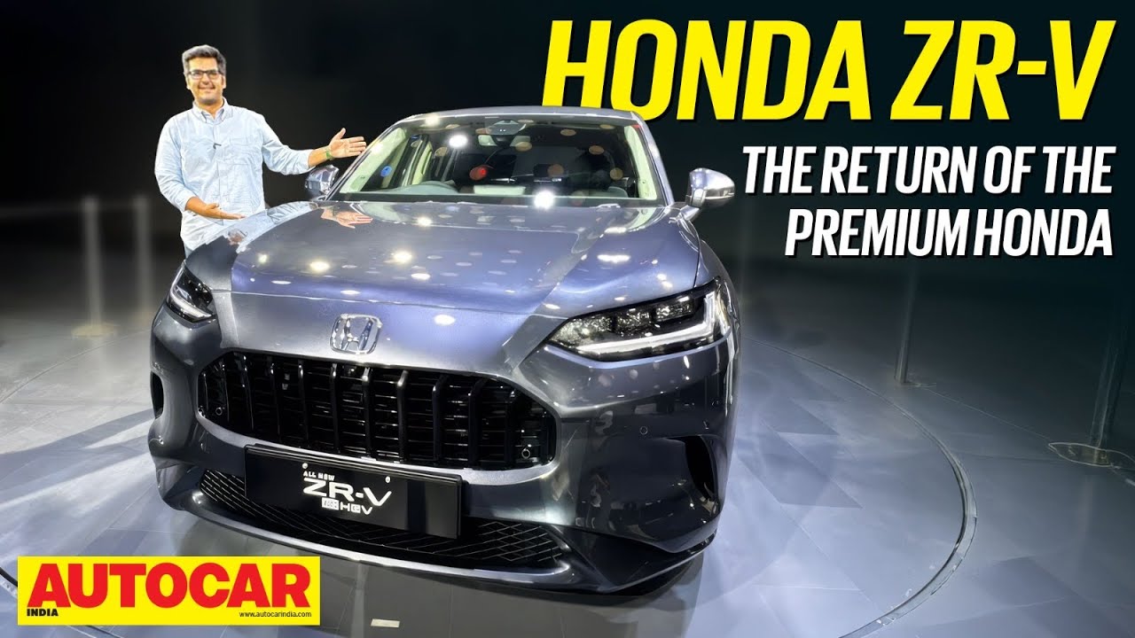 Honda ZR-V - From Japan with love | First Look | Autocar India