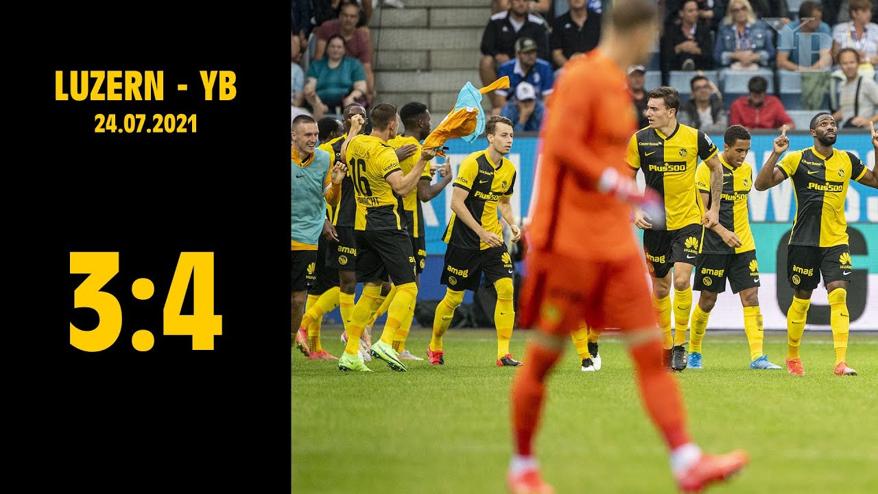 Luzern - YB (3:4), 24.07.2021 | Credit Suisse Super League
