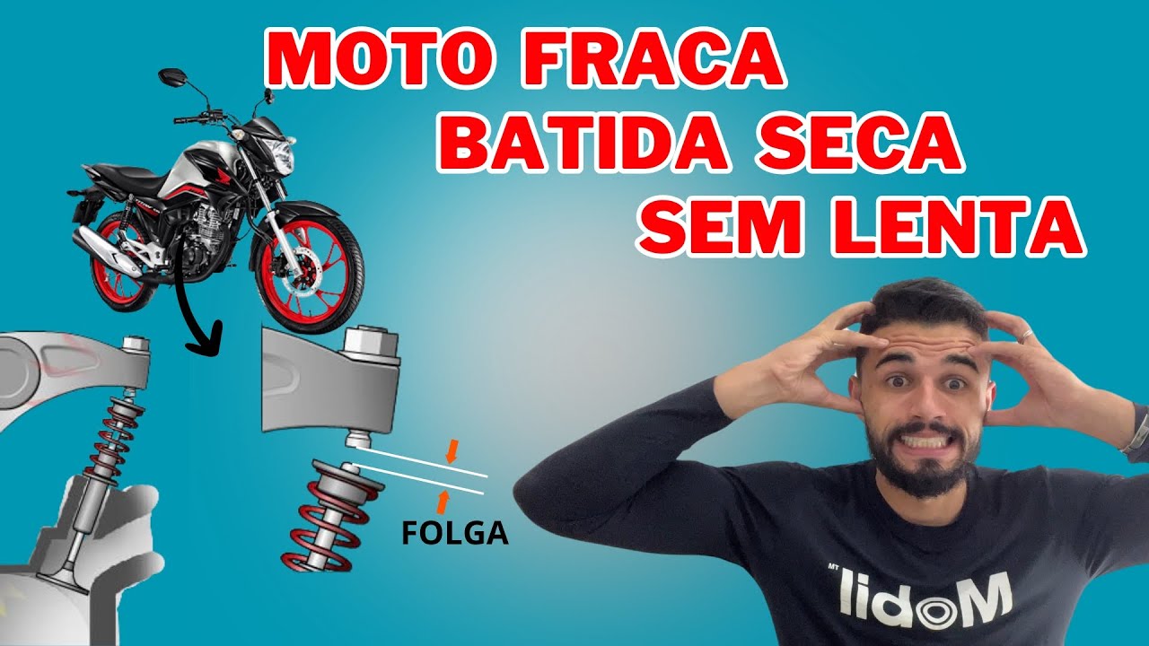 SINTOMAS DE VÁLVULA DESREGULADA - COM FOLGA OU ENFORCADA