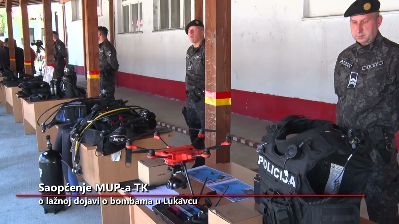 Saopćenje MUP-a TK o lažnoj dojavi o bombama u Lukavcu