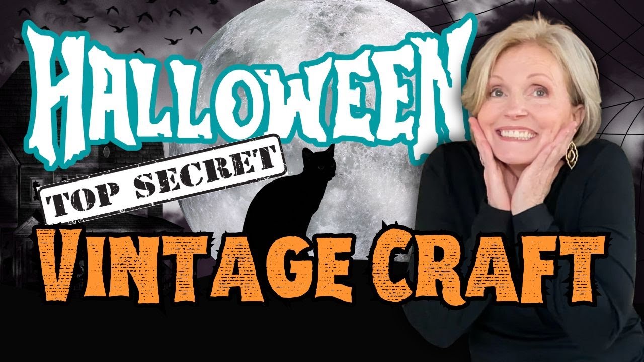 VINTAGE HALLOWEEN Book Craft Too Good To Be TRUE!