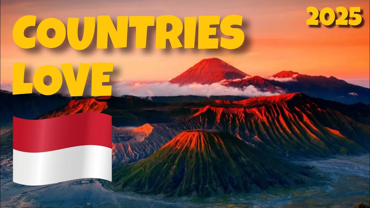 Top Countries that Love Indonesia 🇮🇩 2025 | YellowStats
