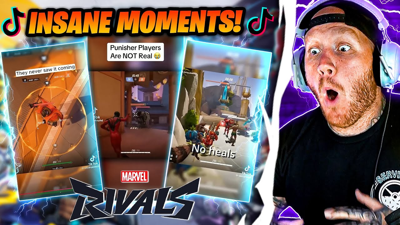TIM REACTS TO THE MOST INSANE MARVEL RIVALS MOMENTS