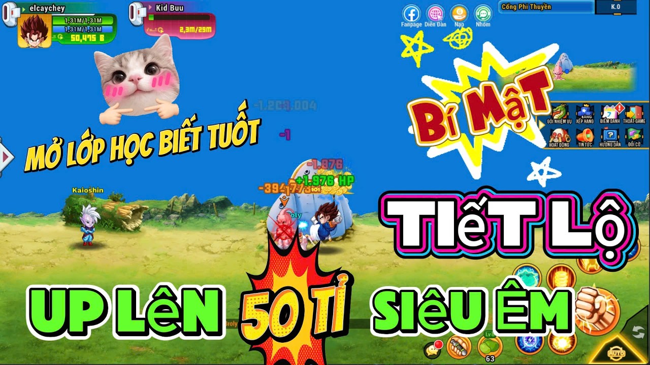  Ngọc Rồng Awaken - Tiết Lộ Cách Up Lên 50 Tỉ Siêu Nhanh