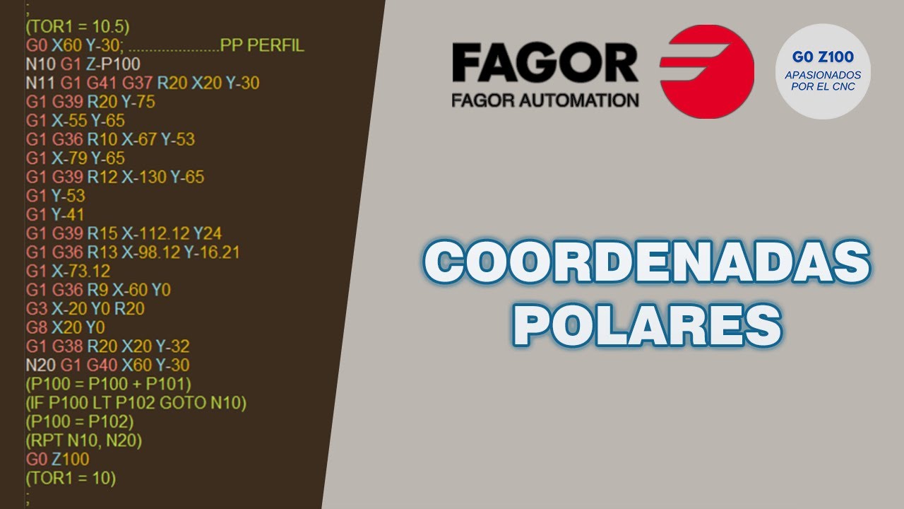 Cómo Usar Coordenadas POLARES en Fresadora CNC | 👨‍🔧 CURSO CNC Ep.12
