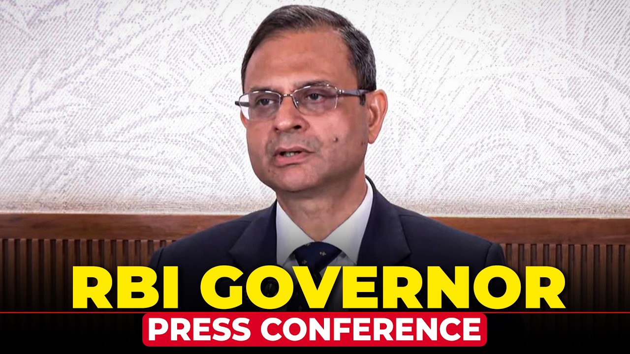 LIVE: RBI Governor Sanjay Malhotra addresses press conference |Monetary policy |Interest rate |India