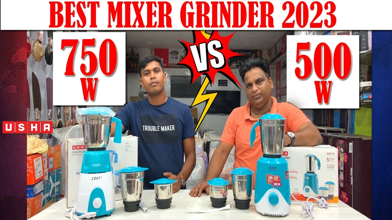 BEST MIXER GRINDER 2023 I USHA MIXER GRINDER I 500W VS 750W I COLT+I SPEED MASTER IUNBOXING & REVIEW